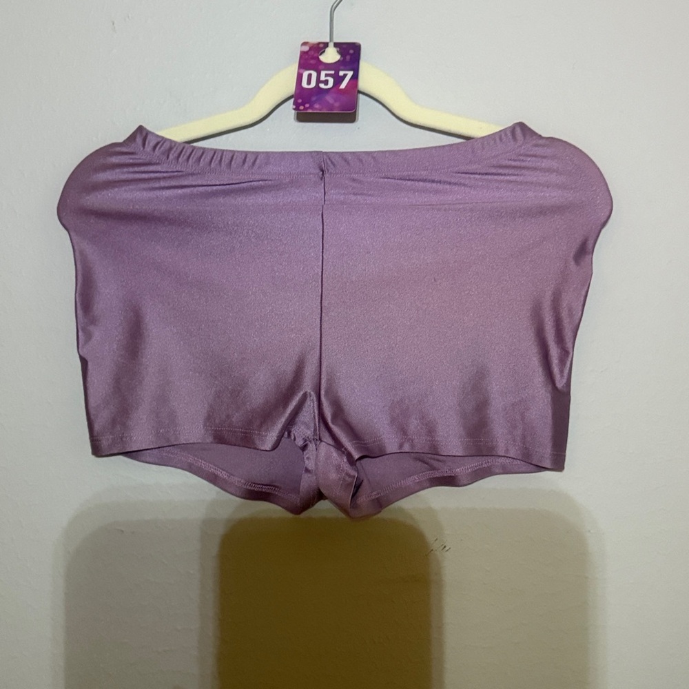 Women's Athletic Shorts in Purple
